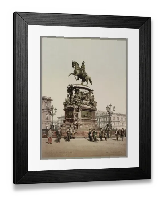 Framed Print : Monument to Tsar Nicholas I, Saint Petersburg Framed Print : Monument to Tsar Nicholas I, Saint Petersburg