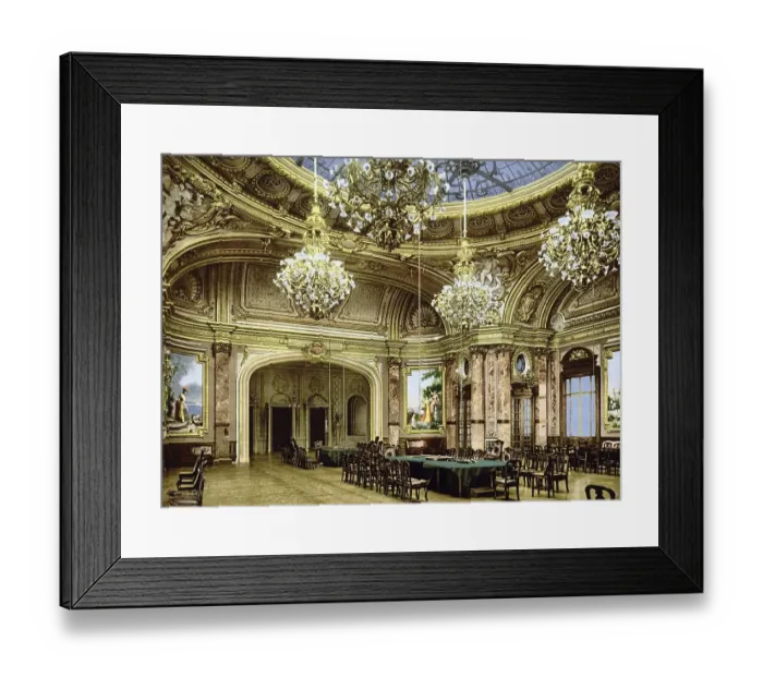 Framed Print : The new gambling hall, Casino, Monaco