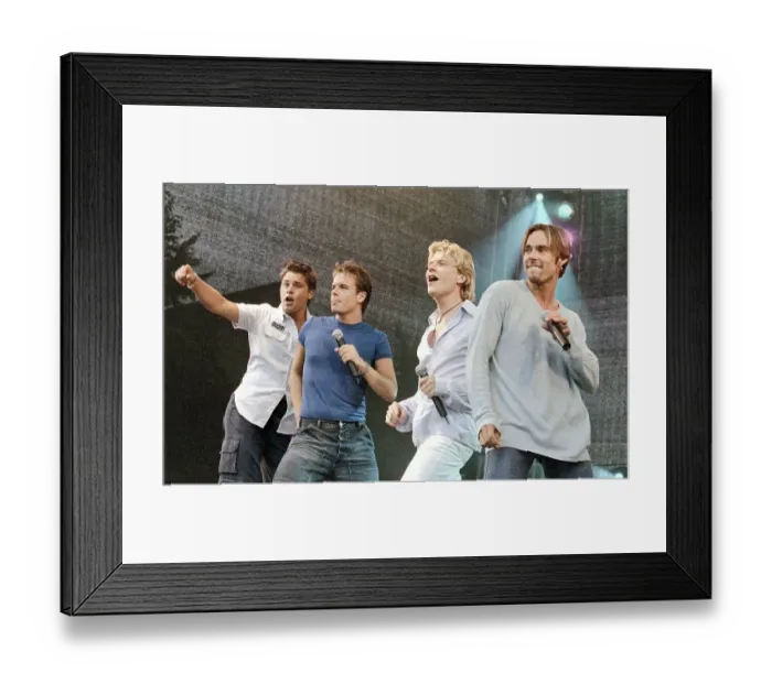 Framed Print : Last performance of the boy band Caught in the Act in Magdeburg Framed Print : Last performance of the boy band Caught in the Act in Magdeburg