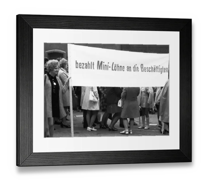 Framed Print : With sometimes original slogans