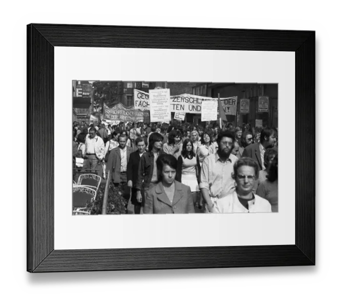 Framed Print : On 24 June 1971, more than 2