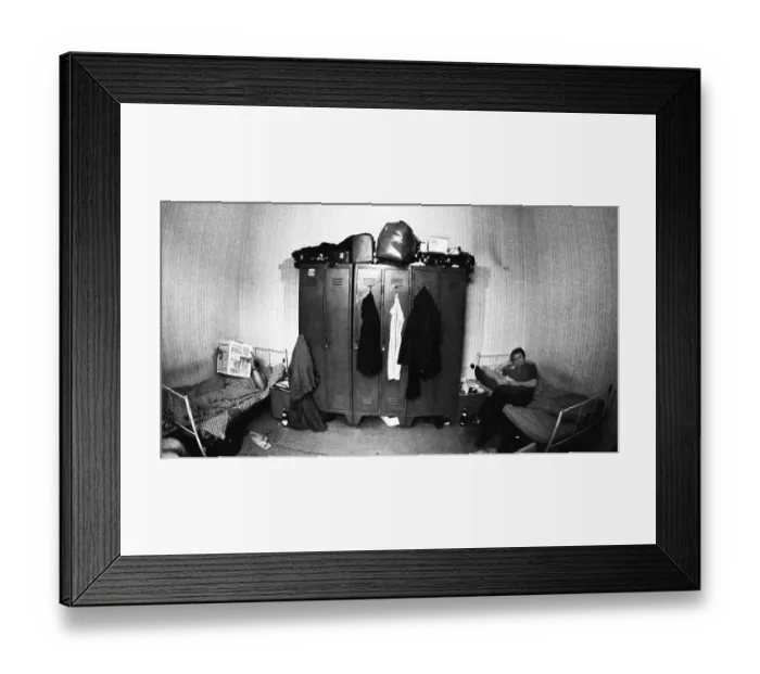 Framed Print : The rent profiteering with guest workers in the district according to a tried and tested pattern Framed Print : The rent profiteering with guest workers in the district according to a tried and tested pattern