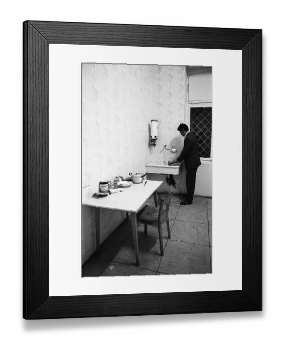 Framed Print : The rent profiteering with guest workers in the district according to a tried and tested pattern Framed Print : The rent profiteering with guest workers in the district according to a tried and tested pattern