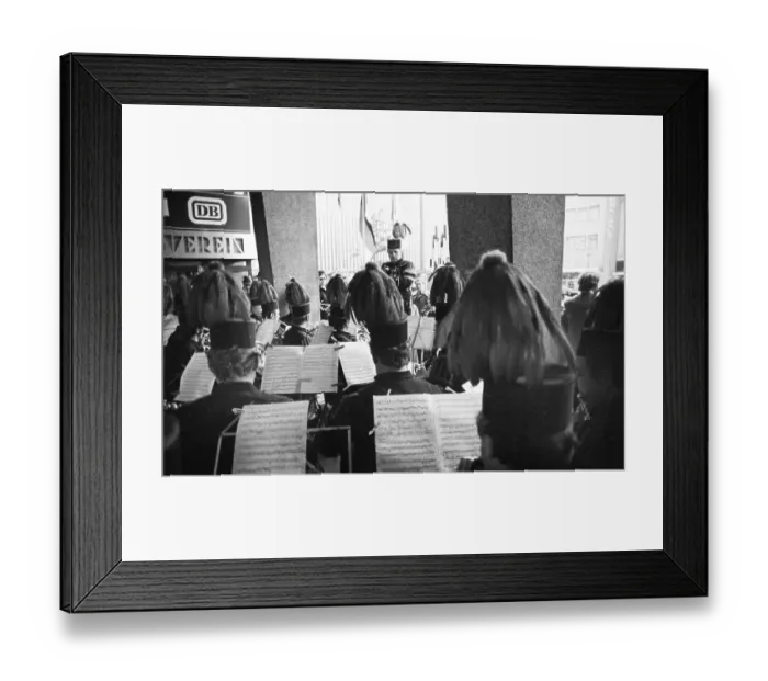 Framed Print : The Foreign Cultural Days of the City of Dortmund were held in 1975