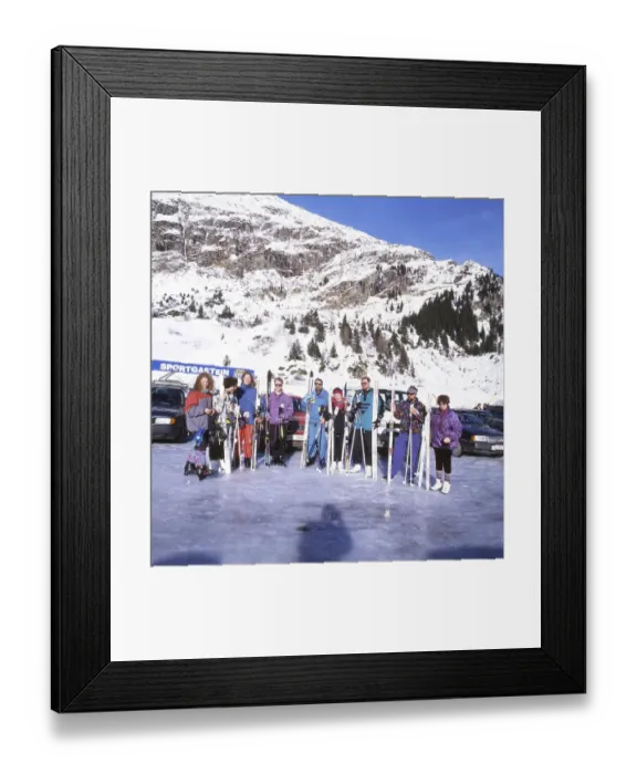 Framed Print : AUT, Austria, Gasteiner Tal: Winter in the Gasteiner Tal Framed Print : AUT, Austria, Gasteiner Tal: Winter in the Gasteiner Tal
