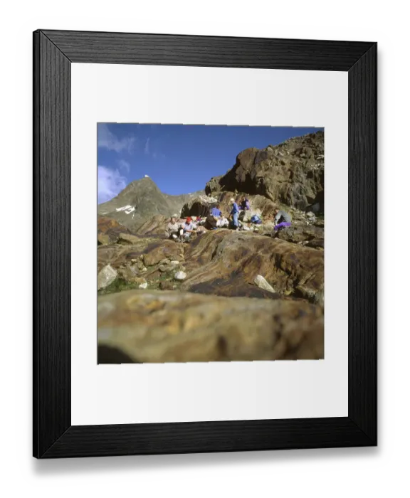 Framed Print : AUT, Austria, Matrei: For mountain hikers Framed Print : AUT, Austria, Matrei: For mountain hikers
