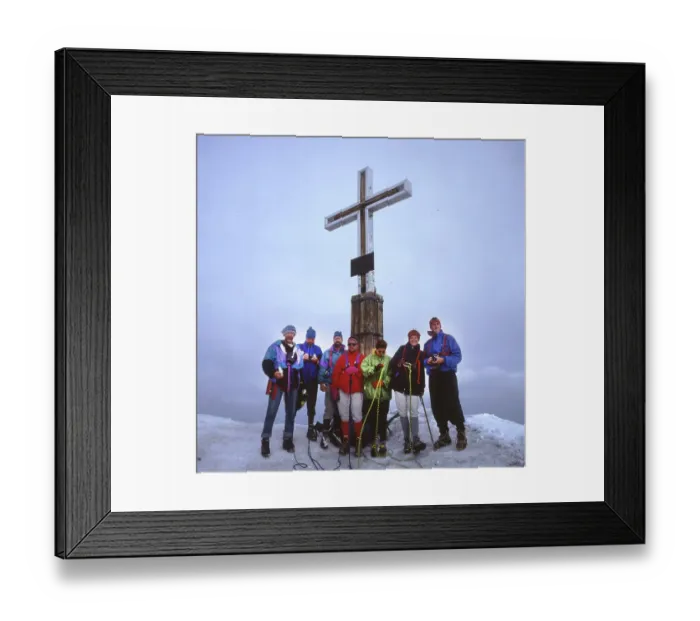 Framed Print : AUT, Austria, Matrei: For mountain hikers