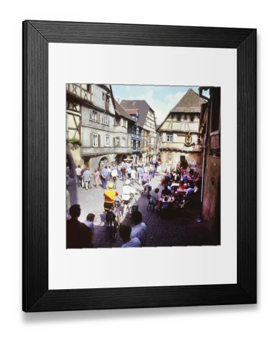Framed Print : A bicycle tour through the Alsace Framed Print : A bicycle tour through the Alsace