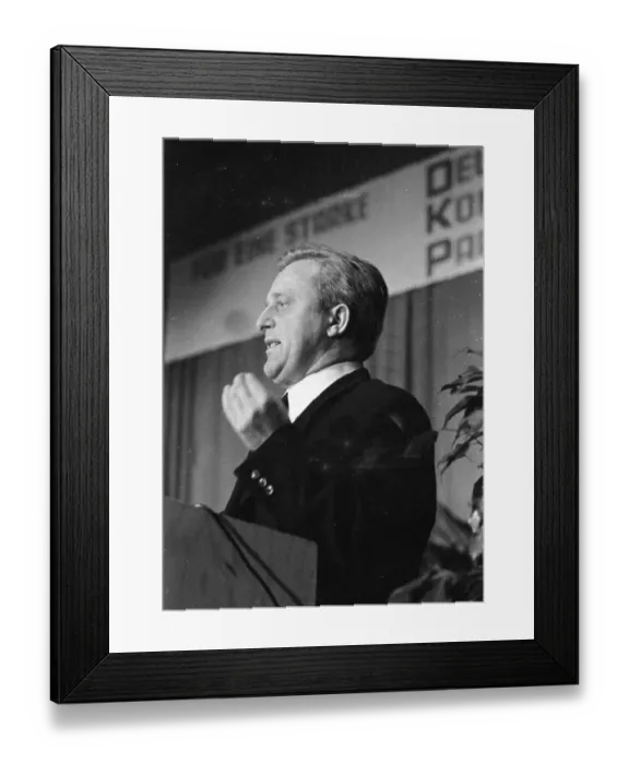 Framed Print : Personalities from politics, business and culture from the years 1965-71 Framed Print : Personalities from politics, business and culture from the years 1965-71