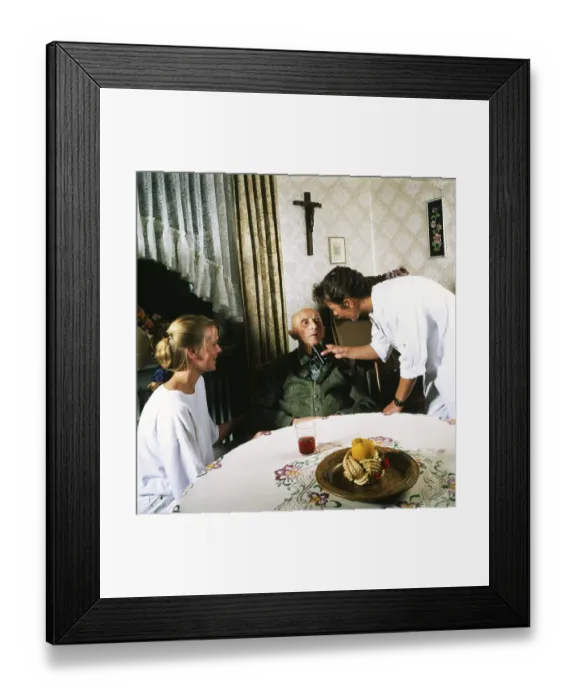 Framed Print : Various photos from the field of medicine