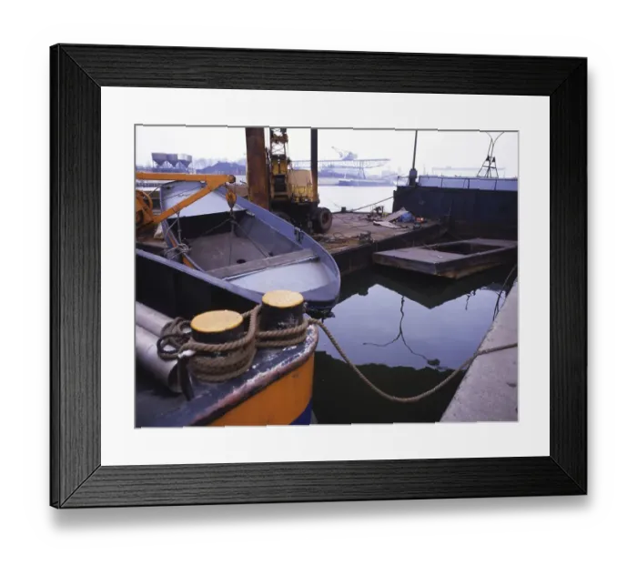 Framed Print : Duisburg inland port 80s Duisburg Framed Print : Duisburg inland port 80s Duisburg