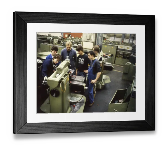 Framed Print : DEU, Germany: The historical slides from the 84-85 r years Framed Print : DEU, Germany: The historical slides from the 84-85 r years