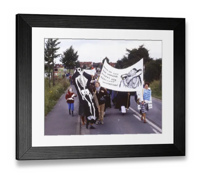 Framed Print : DEU, Germany: The historical slides from the 84-85 r years