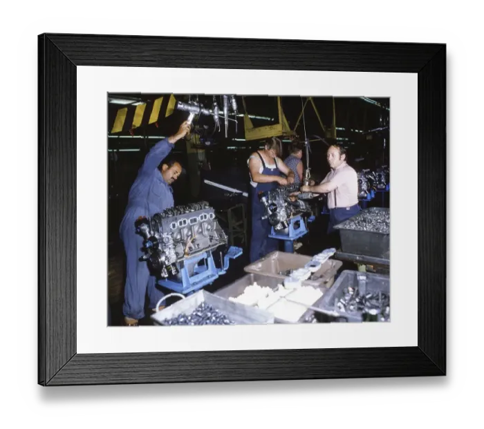 Framed Print : DEU, Germany: The historical slides from the 84-85 r years