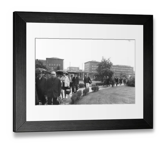 Framed Print : DEU, Germany, Dortmund: Personalities from politics