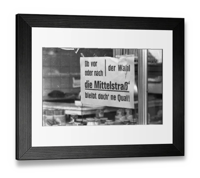 Framed Print : DEU, Germany, Dortmund: Personalities from politics