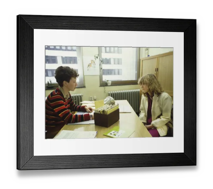 Framed Print : DEU, Germany, Dortmund: Personalities from politics