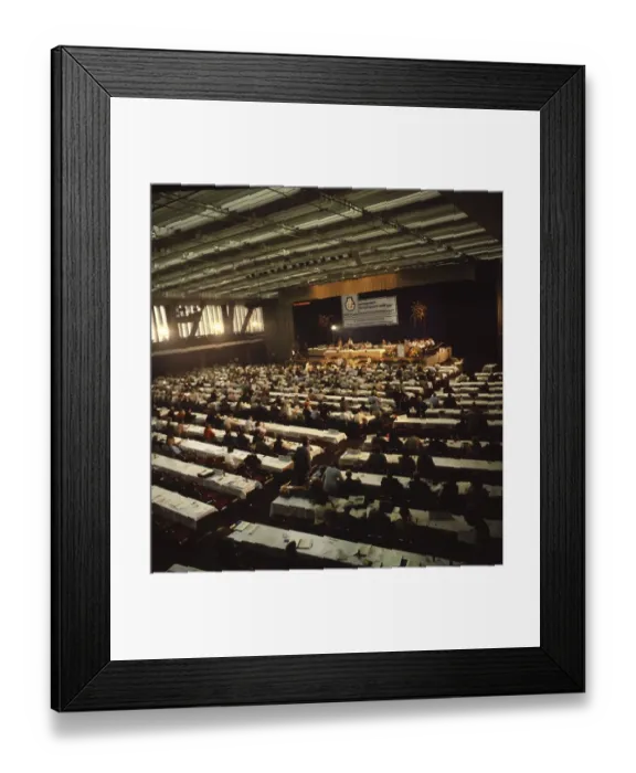 Framed Print : DEU, Germany, Dortmund: Personalities from politics Framed Print : DEU, Germany, Dortmund: Personalities from politics