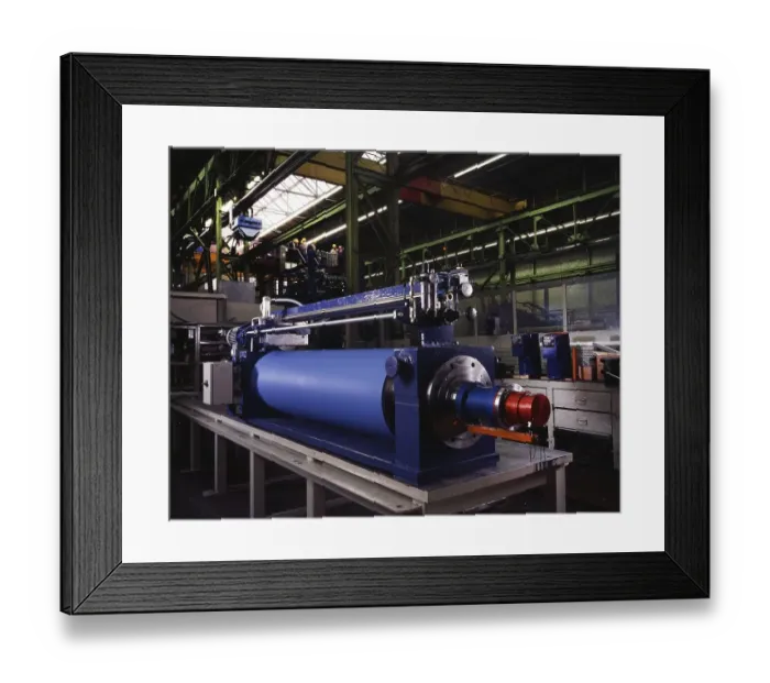 Framed Print : Mechanical engineering, Hemer at the company Sundwiger Eisenwerke Framed Print : Mechanical engineering, Hemer at the company Sundwiger Eisenwerke