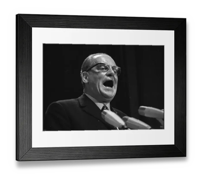Framed Print : Personalities from politics, business and culture from the years 1965-71 Framed Print : Personalities from politics, business and culture from the years 1965-71