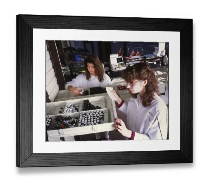 Framed Print : Various photos from the field of medicine