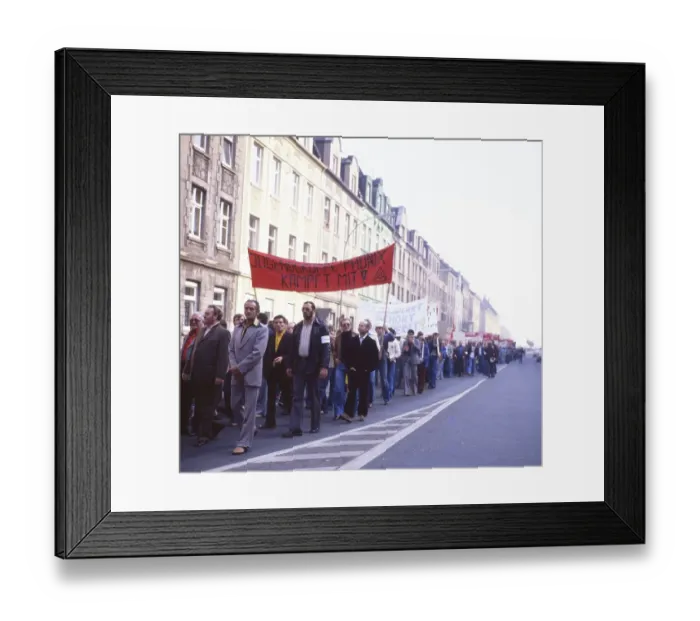 Framed Print : DEU, Germany: The historical slides from the times 80-90s