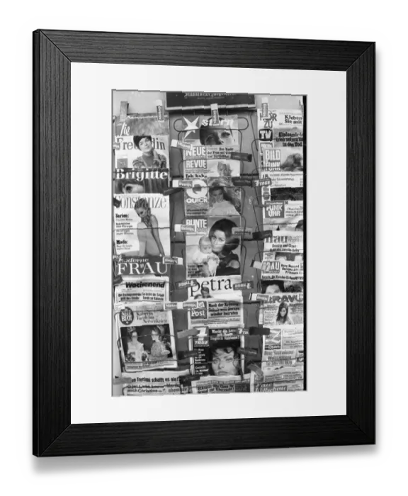 Framed Print : DEU, Germany, Dortmund: Personalities from politics