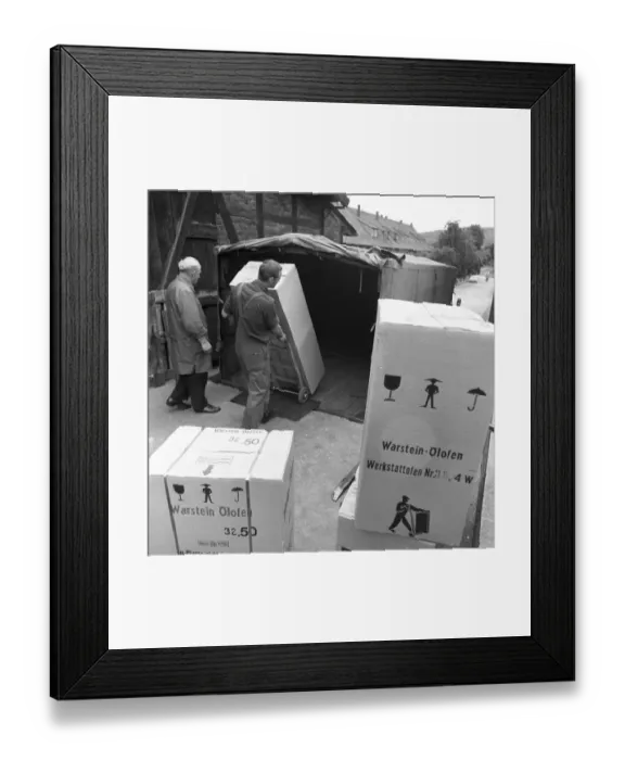 Framed Print : DEU, Germany, Dortmund: Personalities from politics Framed Print : DEU, Germany, Dortmund: Personalities from politics