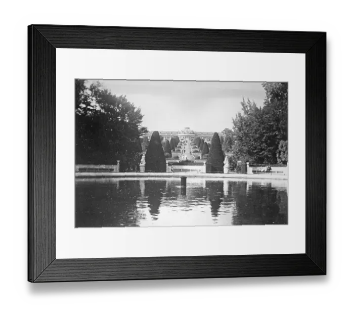 Framed Print : Sanssouci Palace, historical photograph
