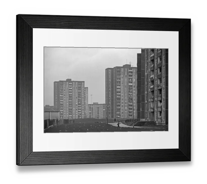 Framed Print : High-rise buildings, Ballymun, Dublin Framed Print : High-rise buildings, Ballymun, Dublin