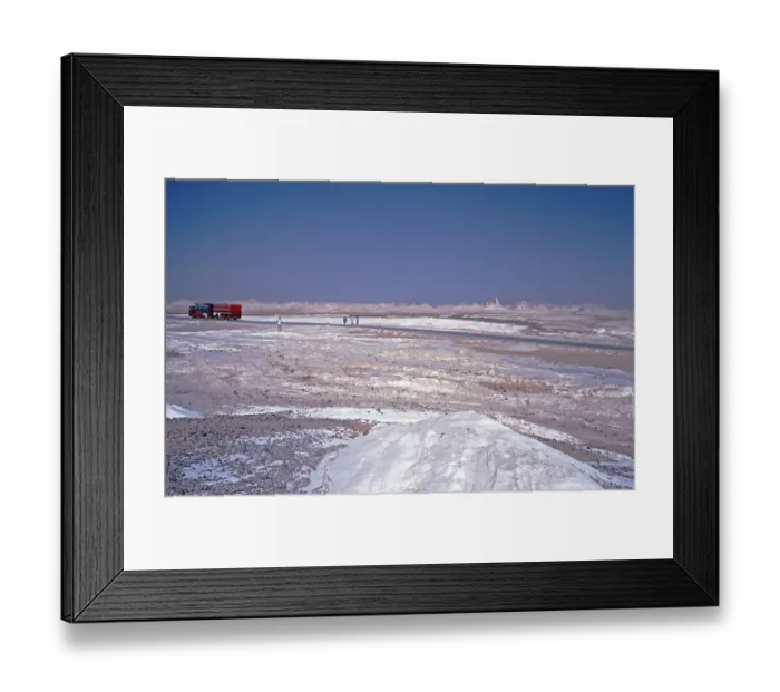 Framed Print : Rotel-Tours coach, tourists, mountains