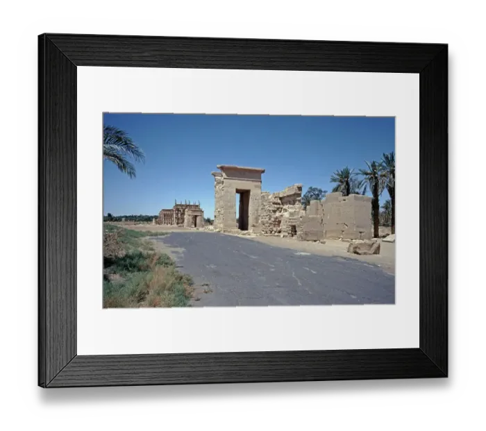 Framed Print : Hibis Temple, Valley al-Charga