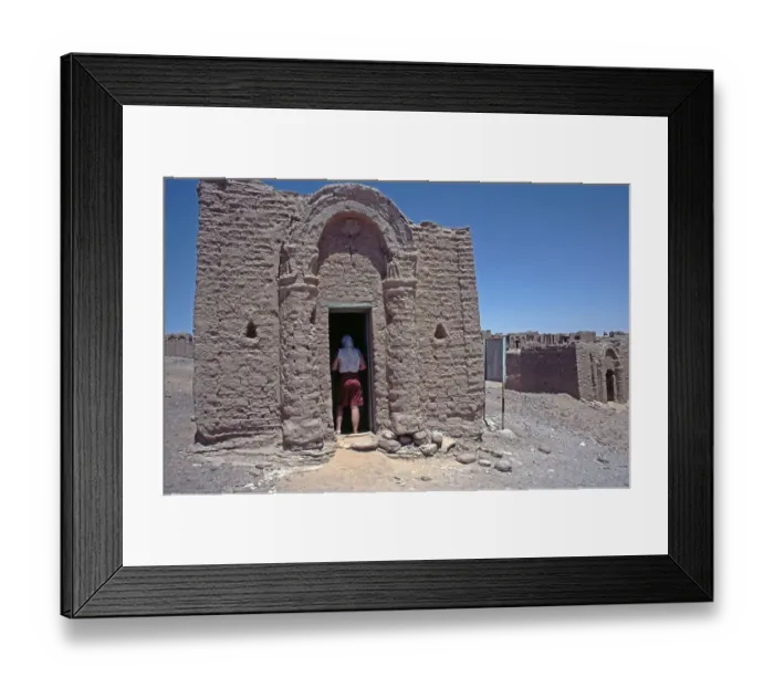 Framed Print : Christian necropolis El Bagawat