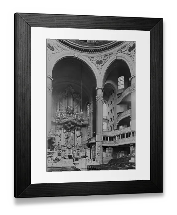 Framed Print : Dresden Church of Our Lady
