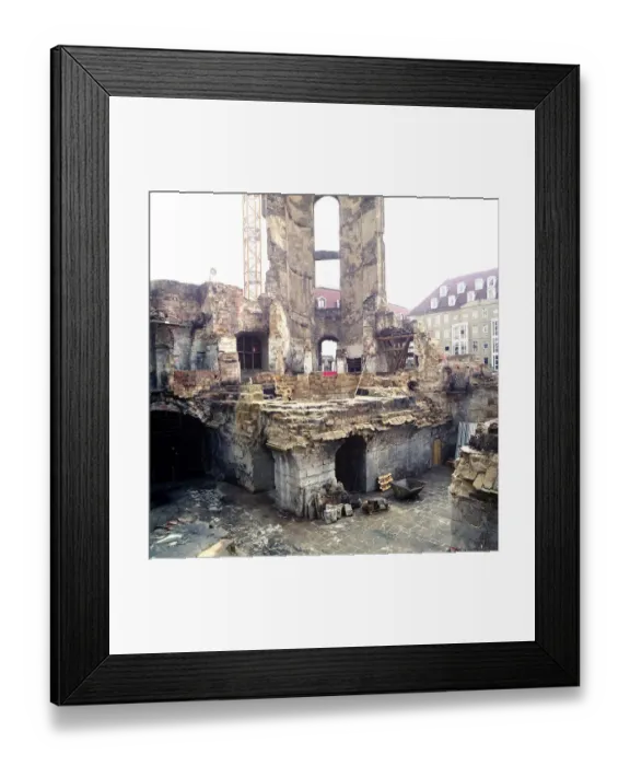 Framed Print : Dresden Church of Our Lady