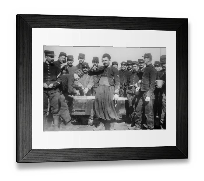 Framed Print : WWI French soldiers Framed Print : WWI French soldiers