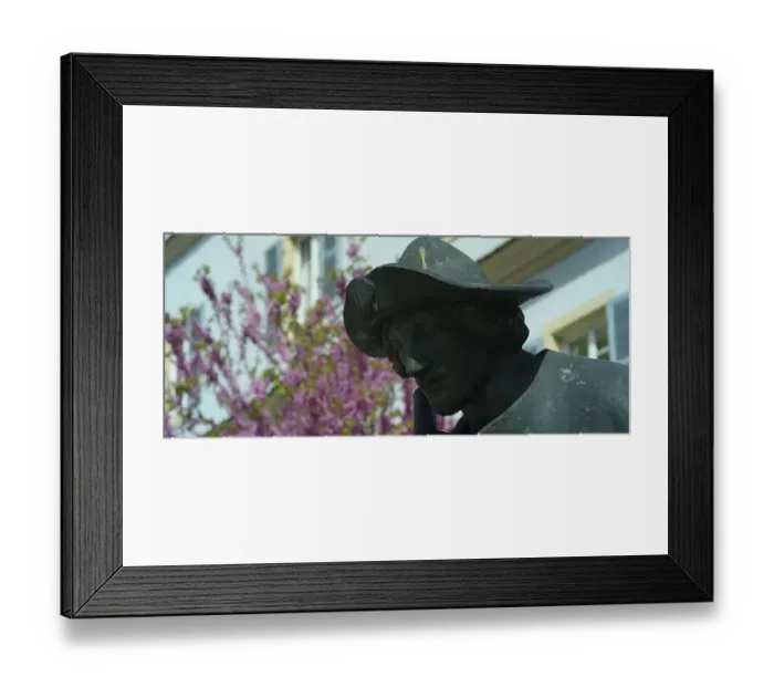 Framed Print : Statue pilgrims in Speyer, Germany, Europe Framed Print : Statue pilgrims in Speyer, Germany, Europe