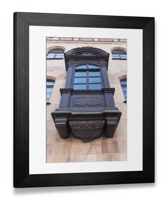 Framed Print : Historic Choerlein, Karlstr. 13