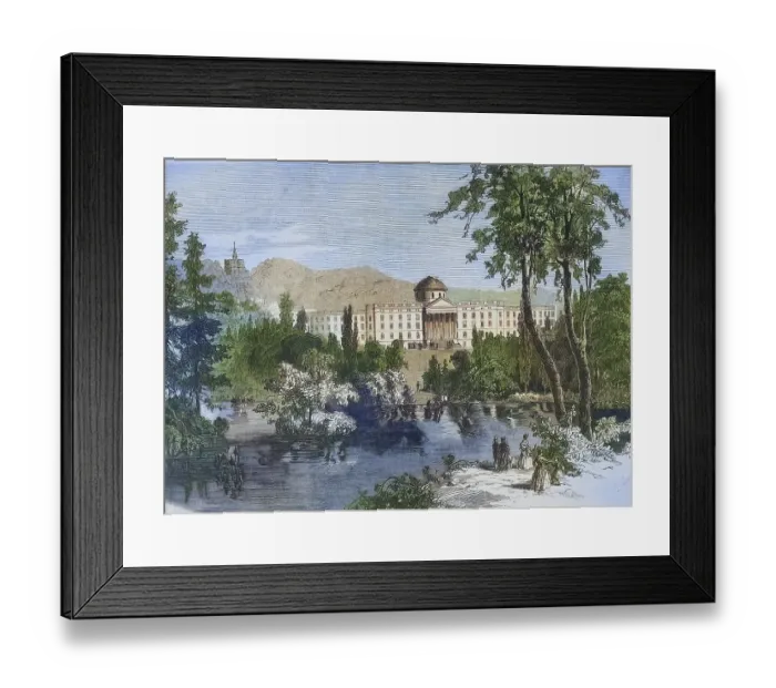 Framed Print : Schloss Wilhelmshoehe near Kassel Framed Print : Schloss Wilhelmshoehe near Kassel