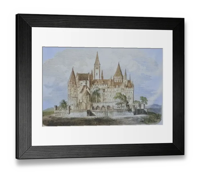 Framed Print : Hohenzollern Castle, Baden-Wuerttemberg