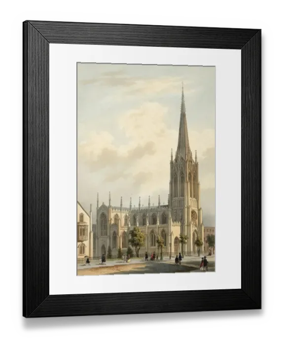 Framed Print : New York, Grace Church, Broadway Framed Print : New York, Grace Church, Broadway