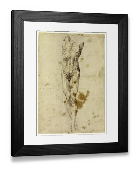 Framed Print : Biblical Story, Crucified Christ or Marsyas