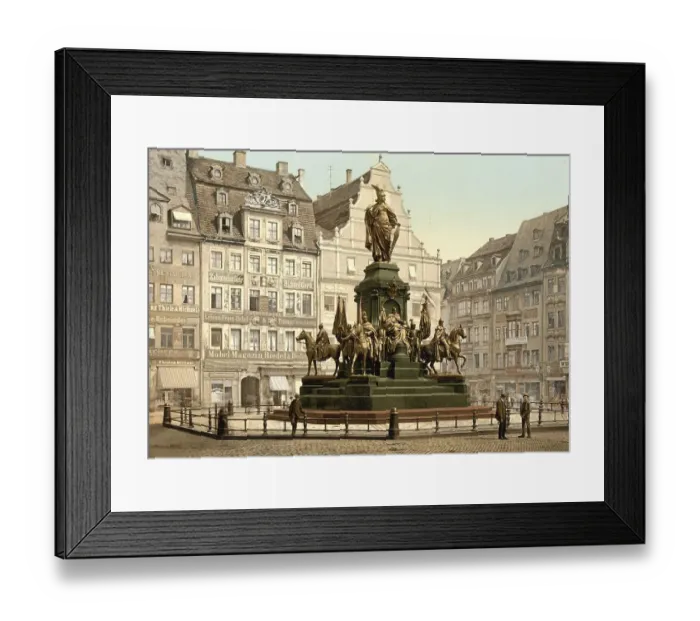Framed Print : Victory Monument, Monument in Leipzig Framed Print : Victory Monument, Monument in Leipzig