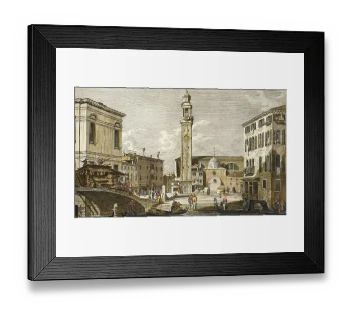 Framed Print : Widok Campo Santi Apostoli