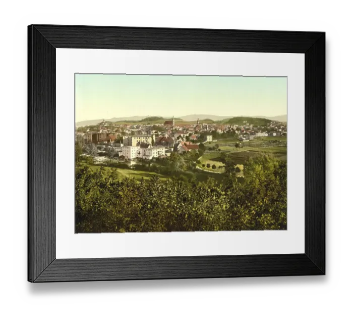 Framed Print : Hirschberg im Riesengebirge, formerly Germany Framed Print : Hirschberg im Riesengebirge, formerly Germany