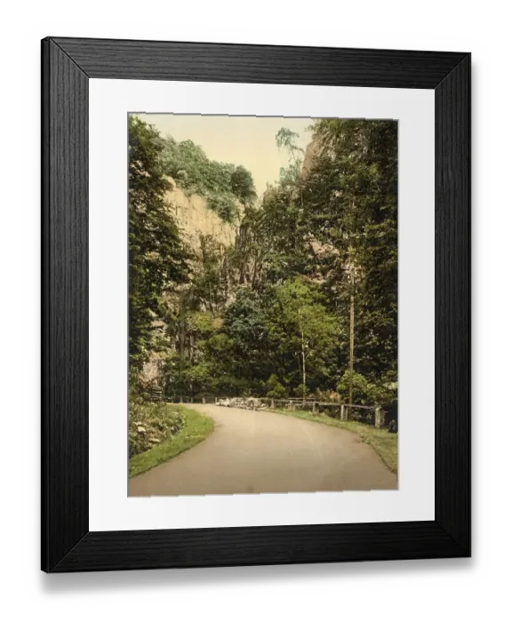 Framed Print : The Hirschsprung in the Black Forest
