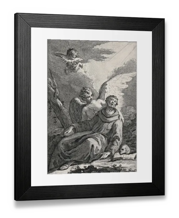 Framed Print : St. Francis of Assisi, Francis