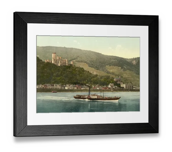 Framed Print : Stolzenfels Castle, Castle, on the Rhine