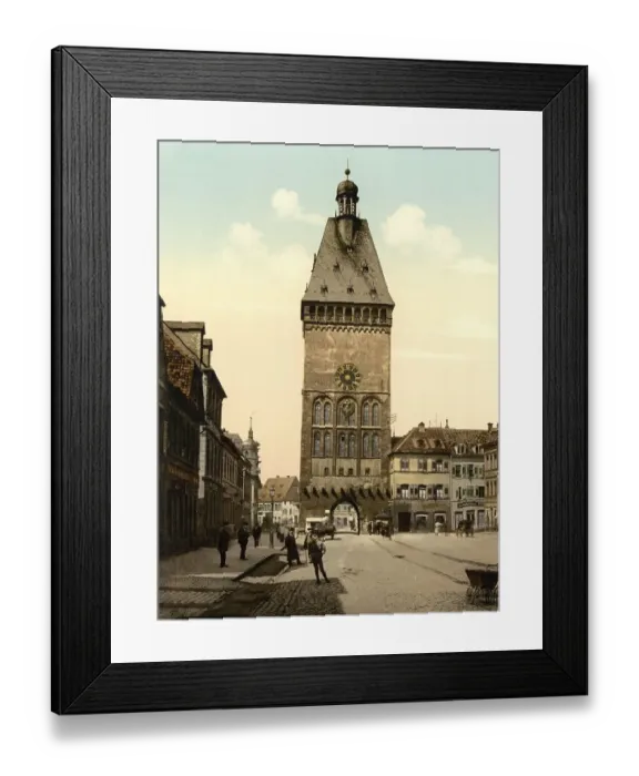 Framed Print : Altpoertel, the western gate of the city of Speyer Framed Print : Altpoertel, the western gate of the city of Speyer