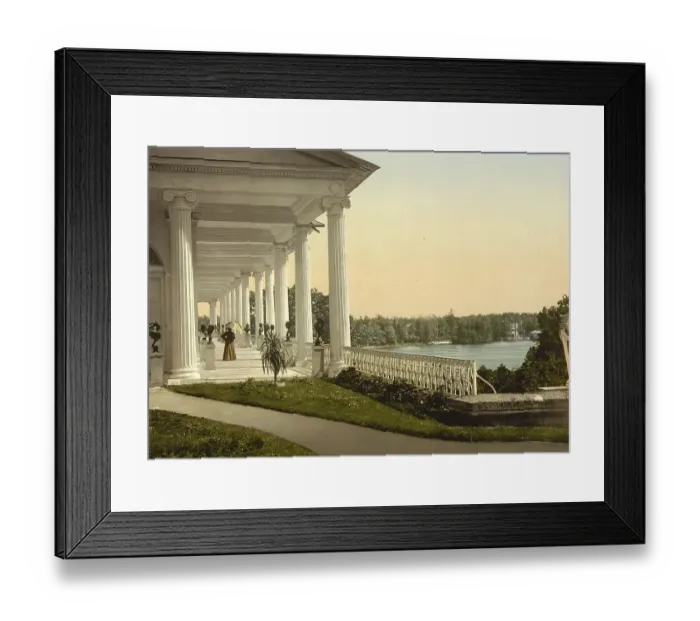 Framed Print : Terrace, Tsarskoye Selo, Pushkin